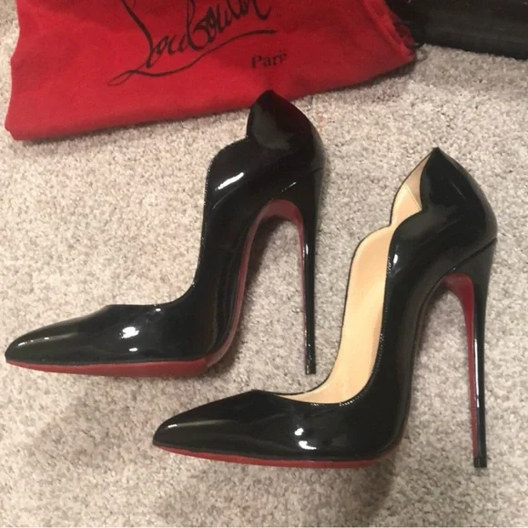RARE!! 130mm Christian Louboutin HOT CHICK!! - Picture 2 of 10